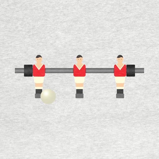 Foosball Red by GloopTrekker